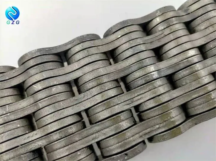 Catena a lamelle serie AL in acciaio al carbonio